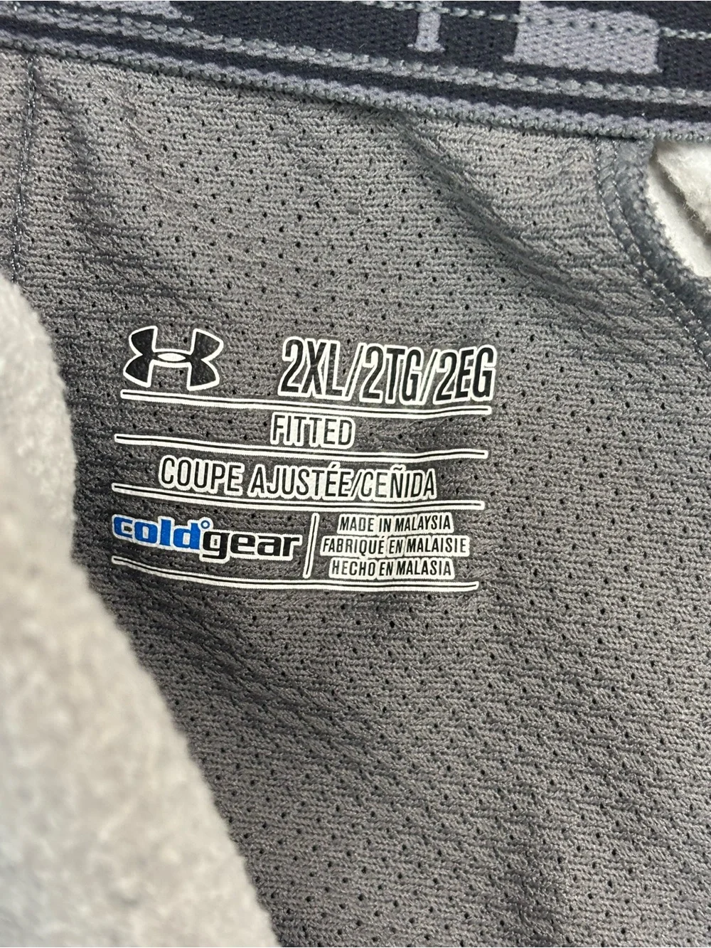 Under Armour Gray Fleece Lined Sweatpants - Men's 2XL - 474 active comfort sport - Picture 2 of 6